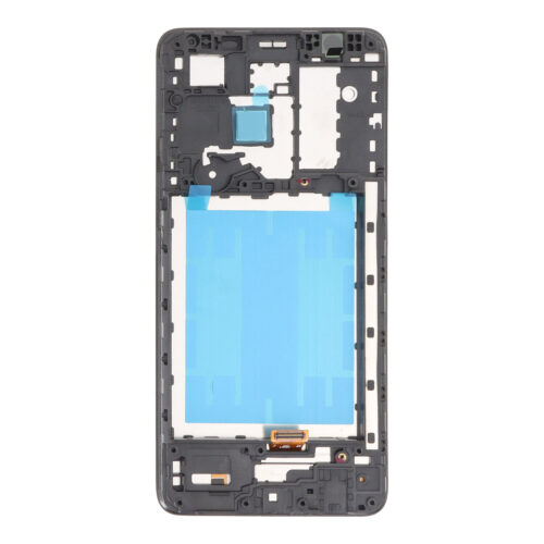 Screen Replacement With Frame for Samsung Galaxy A01 Core Black OEM