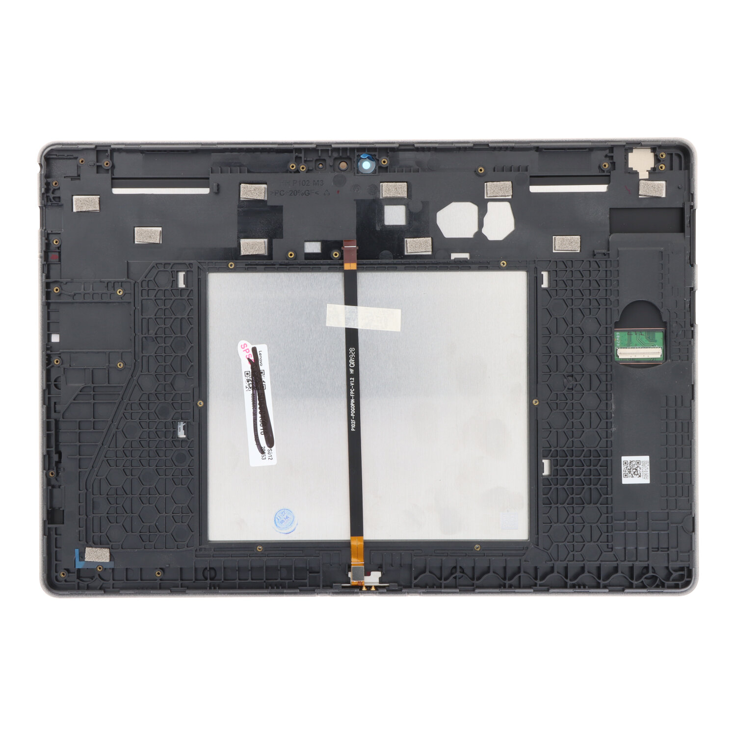 Screen Replacement With Frame for Lenovo Tab M10 TB-X605 TB-X605F/TB-X605N/TB-X605M Black Premium(Third Party Glued)