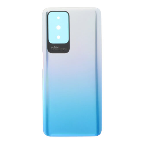 Battery Door with Adhesive for Xiaomi Redmi 10 Prime Blue Premium