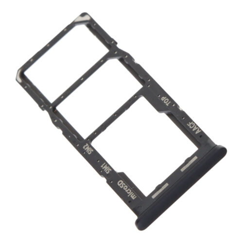 SIM Card Tray for Samsung Galaxy A13 A137 Dual Card Version Black Premium