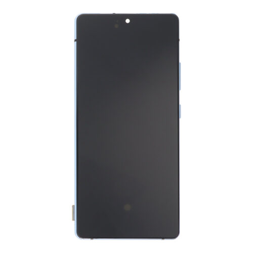 Screen Replacement With Frame for Samsung Galaxy A71 5G Blue Refurb