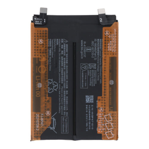 BP47 4500mAh Battery + Battery Adhesive for Xiaomi Redmi Note 11 Pro+ 5G OEM without Logo