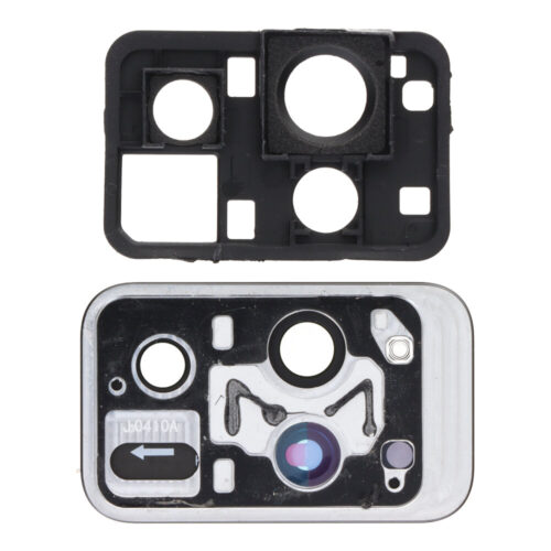 Back Camera Lens and Bezel for Xiaomi Redmi Note 11 Pro+ 5G Black Premium 2pcs in one set
