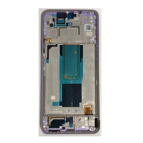Screen Replacement With Frame for Xiaomi Redmi Note 11 Pro+ 5G Purple Premium(Third Party Glued)