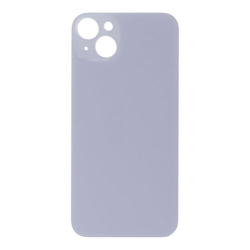 Battery Door with Adhesive for iPhone 14 Plus Large Hole Purple OEM