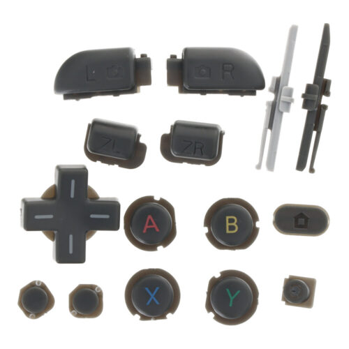 Full Set Trigger Buttons for New Nintendo 3DS XL Gray Premium 15pcs in one set