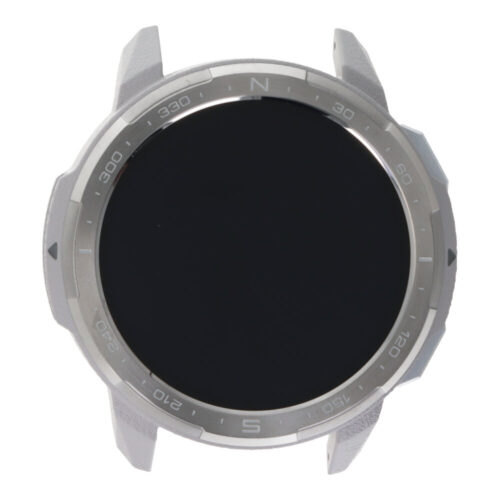 Screen Replacement With Frame for Honor Watch GS Pro KAN-B19 White Premium(Third Party Glued)