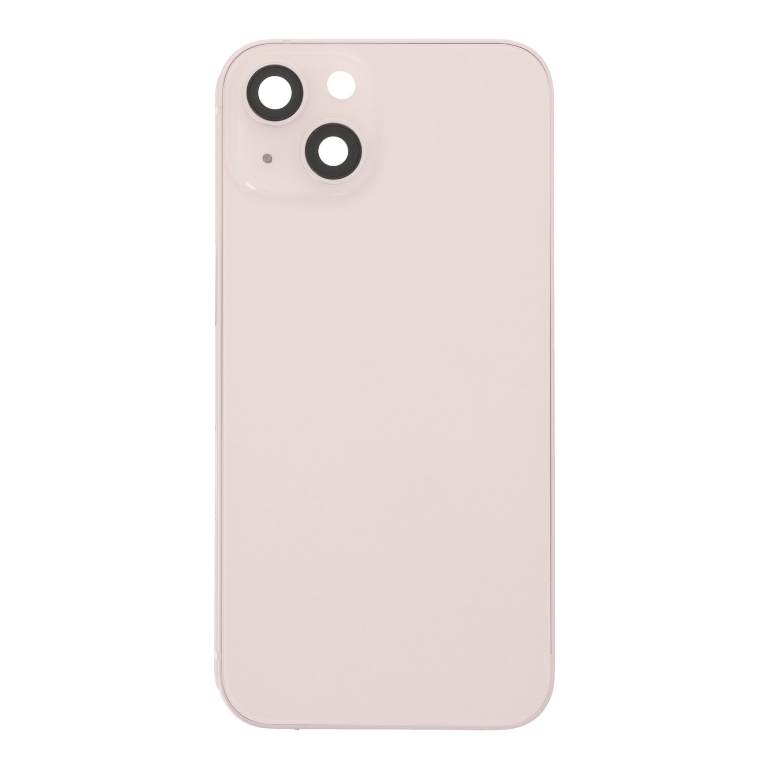 Middle Frame + Battery Door + Back Camera Lens and Bezel + Side Buttons + SIM Card Tray with Magnetism Ring+Speaker Anti-Dust Mesh+Mic Anti-Dust Mesh+Side Rails+Eject Pin for iPhone 13 6.1" USA Version Pink OEM