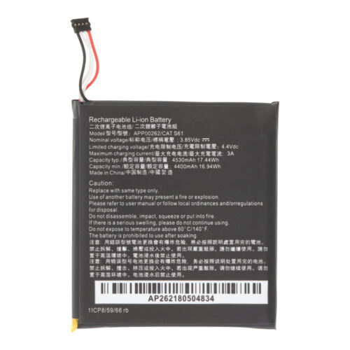 APP00262 4400mAh Battery + Battery Adhesive for Cat S61 OEM without Logo