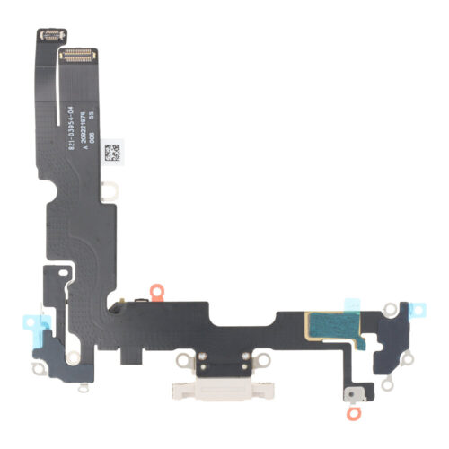 Charging Port Flex Cable for iPhone 14 Plus White Pulled