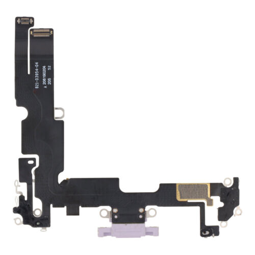 Charging Port Flex Cable for iPhone 14 Plus Purple Pulled