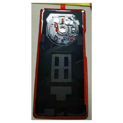Battery Door + Battery Door Adhesive + Back Camera Lens and Bezel for Honor Magic3 White Premium