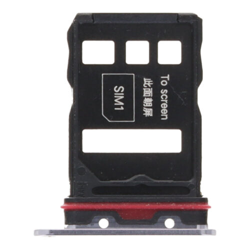 SIM Card Tray for Honor Magic3 Pro+ Dual Card Version Black Premium