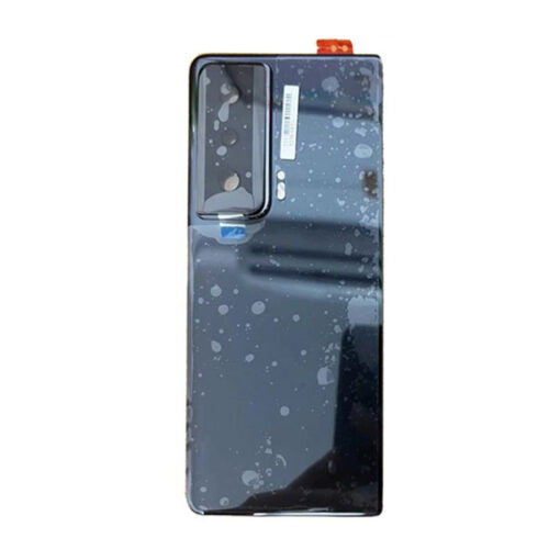 Battery Door + Battery Door Adhesive + Back Camera Lens and Bezel for Honor Magic Vs Black Premium