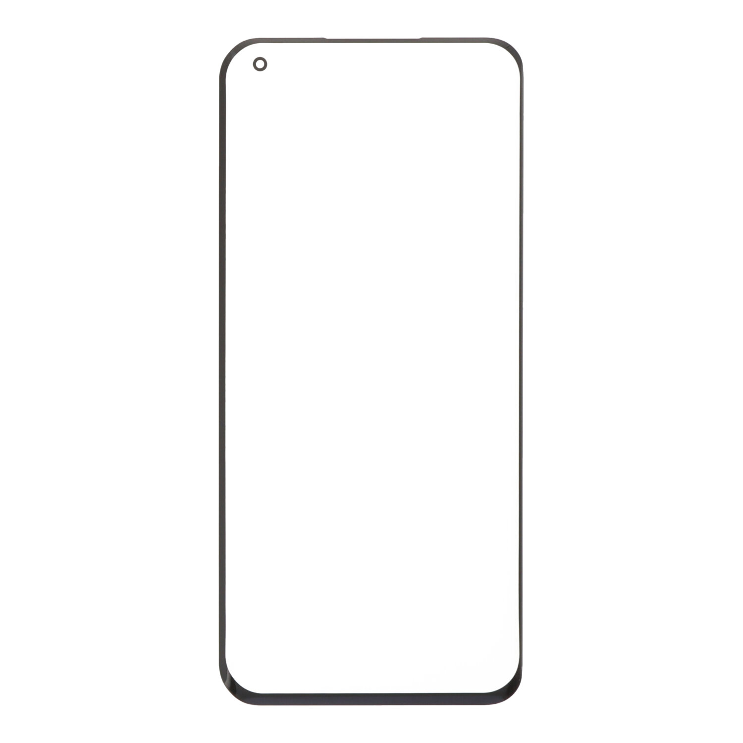 Glass Lens + OCA for Xiaomi Mi 11 Ultra Black OEM