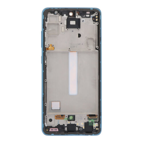Screen Replacement With Frame for Samsung Galaxy A52/A52 5G Blue Refurb