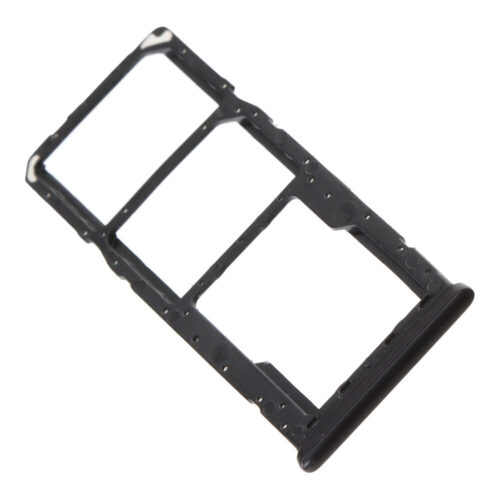 SIM Card Tray for Samsung Galaxy M21s Dual Card Version Black Premium