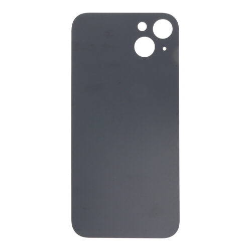 Battery Door with Adhesive for iPhone 14 Plus Small Hole Black OEM