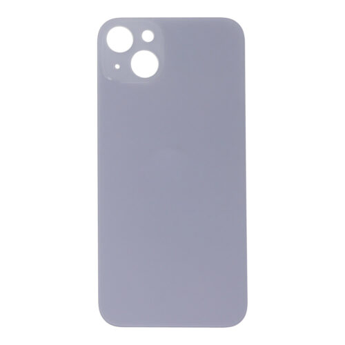Battery Door with Adhesive for iPhone 14 Plus Small Hole Purple OEM