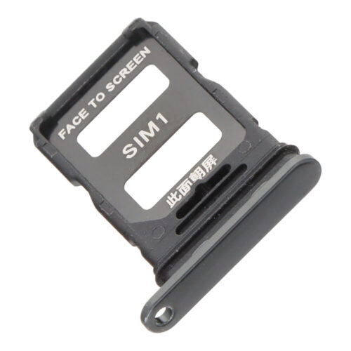 SIM Card Tray for Xiaomi 13 Dual Card Version Black Premium