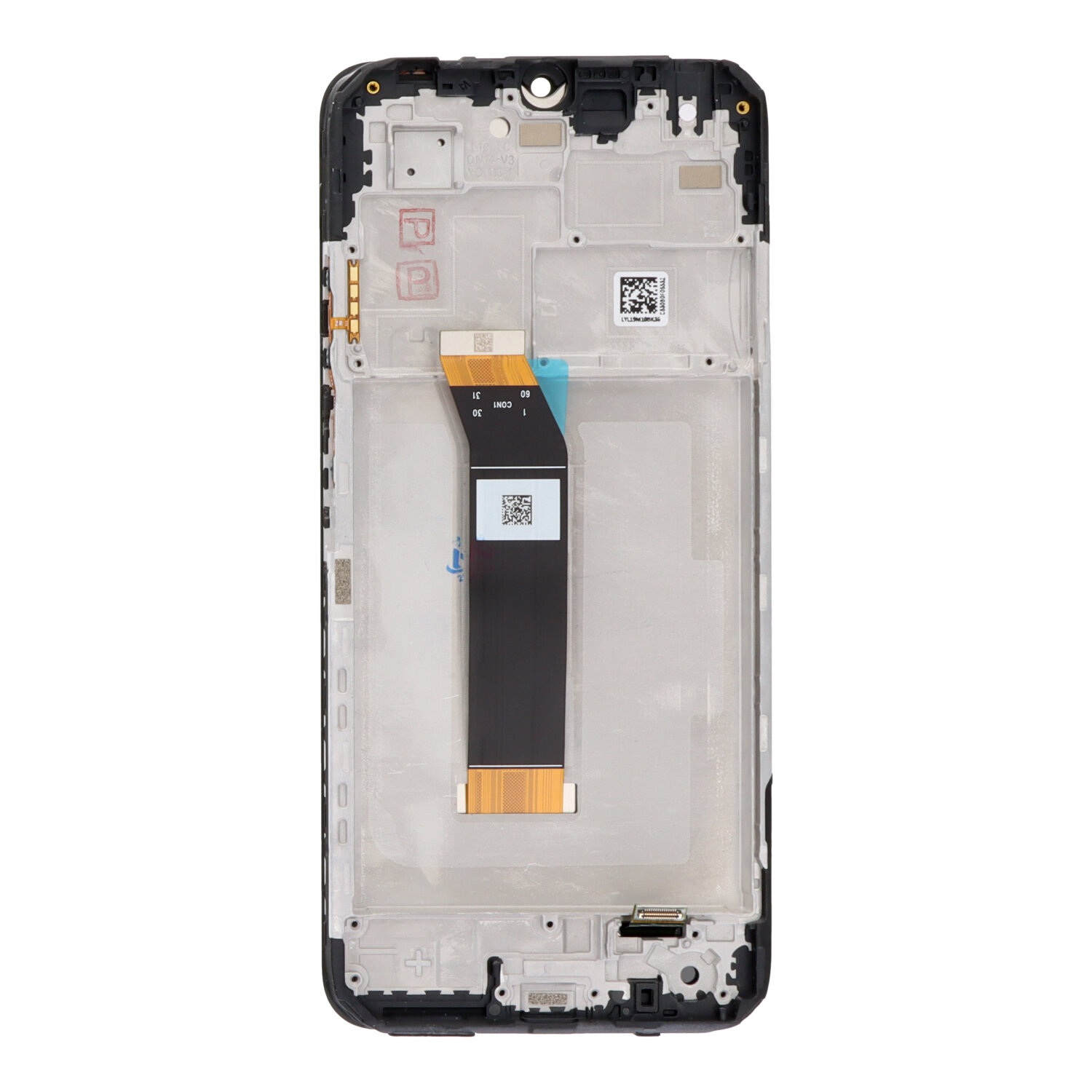 Screen Replacement With Frame for Xiaomi Redmi 10 5G Black Premium(Third Party Glued)