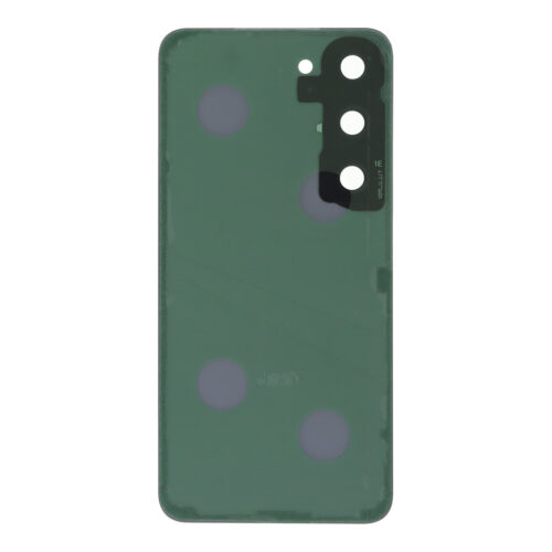 Battery Door + Battery Door Adhesive + Back Camera Lens and Bezel for Samsung Galaxy S23 Cream OEM