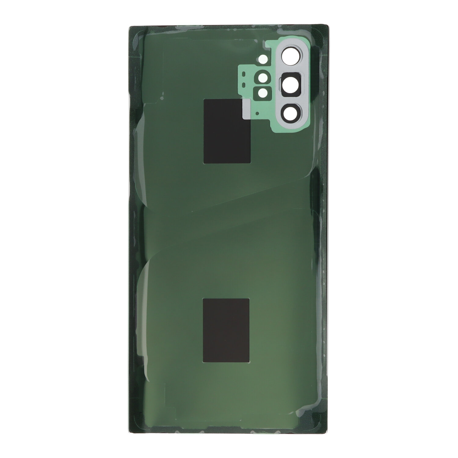Battery Door + Battery Door Adhesive + Back Camera Lens and Bezel for Samsung Galaxy Note 10+/Note 10 Plus 5G Aurora without Logo HQ