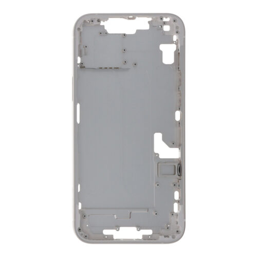 Middle Frame with Side Buttons + SIM Card Tray for iPhone 14 Plus A2886 European Version Starlight OEM