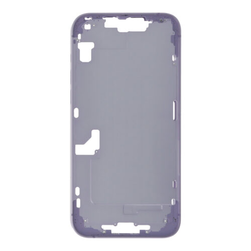 Middle Frame with Side Buttons + SIM Card Tray for iPhone 14 Plus A2886 European Version Purple OEM