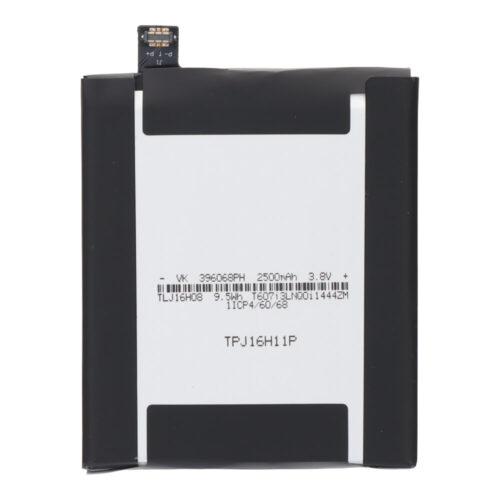 TLR16H16 2500mAh Battery + Battery Adhesive for Wiko U Feel/U Feel Lite OEM without Logo