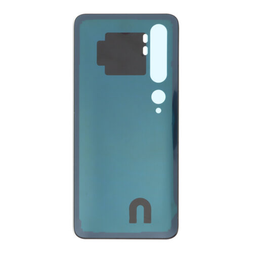 Battery Door with Adhesive for Xiaomi Mi Note 10/Note 10 Pro Black without Logo HQ