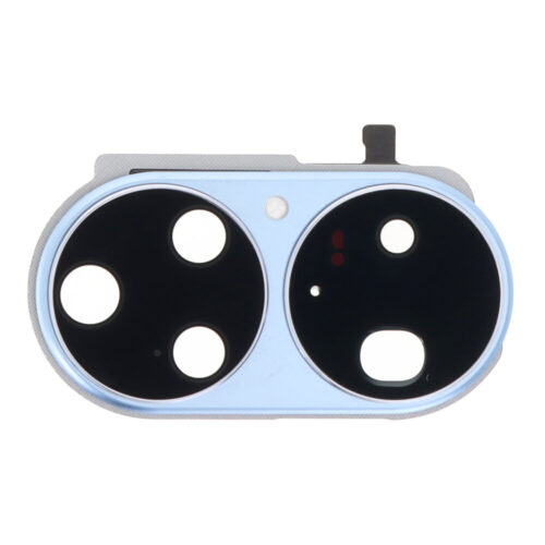 Back Camera Lens and Bezel for Huawei P50 Pro Blue Premium