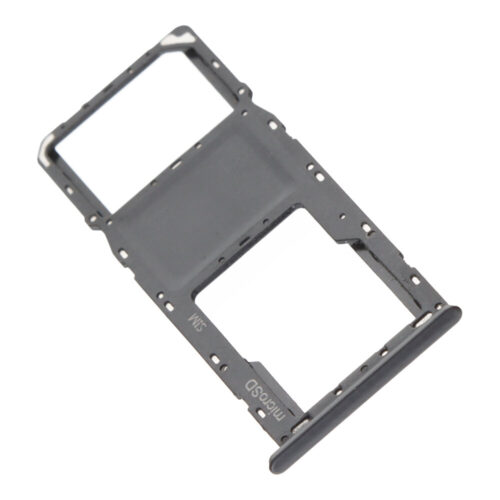 SIM Card Tray for Samsung Galaxy A21 Single Card Version Black Premium