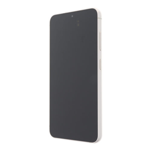 Screen Replacement With Frame for Samsung Galaxy S23 S911B European Version Silver Premium