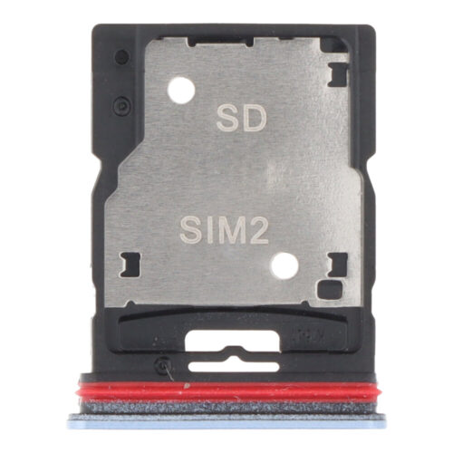 SIM Card Tray for Xiaomi Redmi Note 11 Pro+ 5G Dual Card Version Light Blue Premium