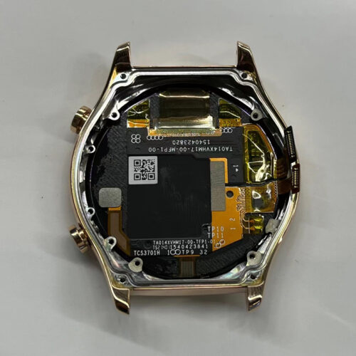 Screen Replacement With Frame for Honor Watch GS 3 Gold Premium(Third Party Glued)