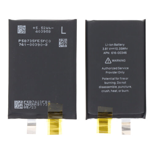 2716mAh Battery Cell + Battery Adhesive for iPhone X OEM 2pcs in one set
