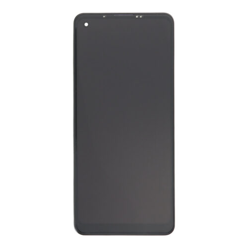Screen Replacement With Frame for Samsung Galaxy A21 Black OEM
