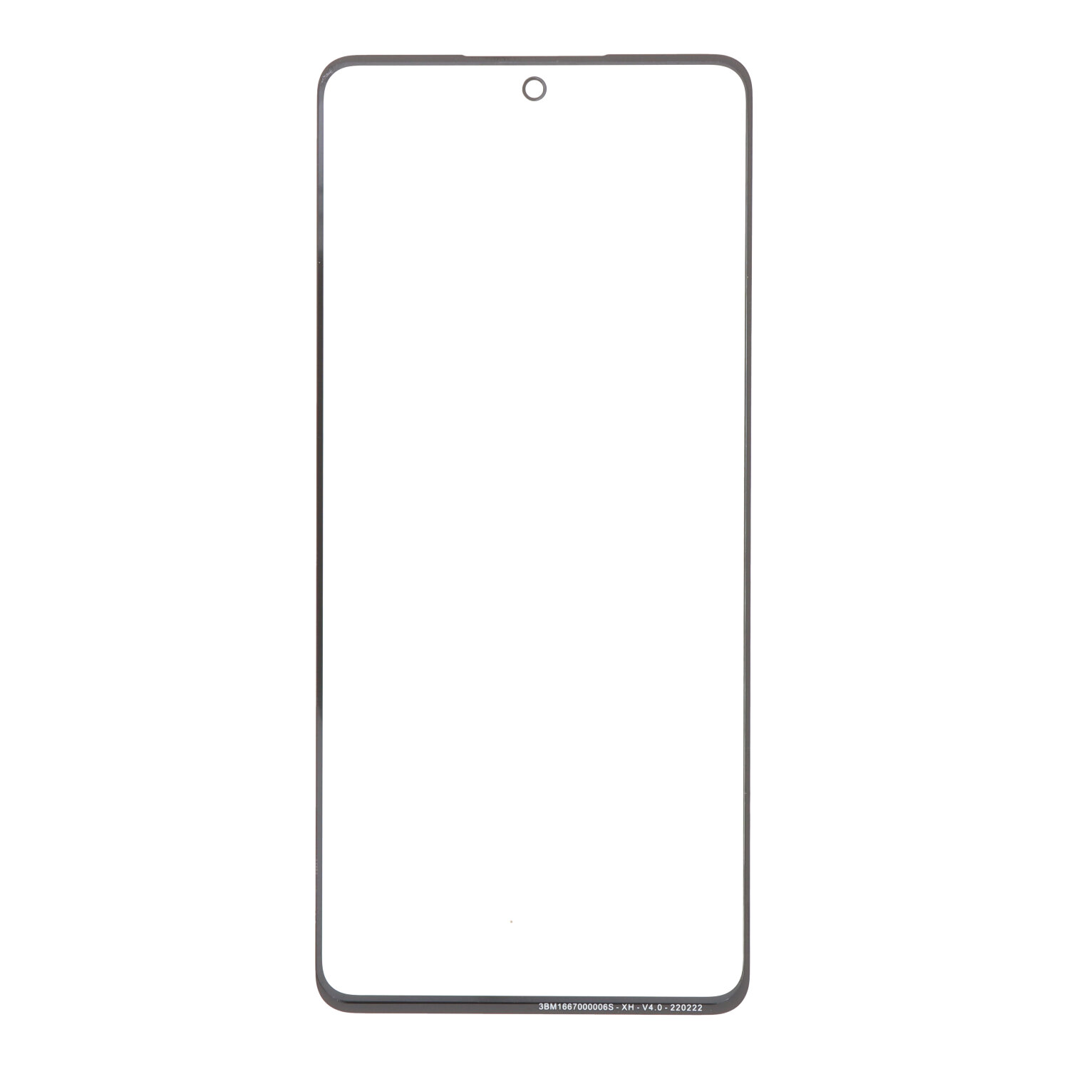 Glass Lens + OCA for Samsung Galaxy M54 Black OEM