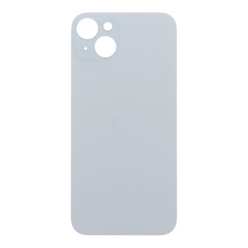 Battery Door with Adhesive for iPhone 15 Plus Large Hole Blue OEM