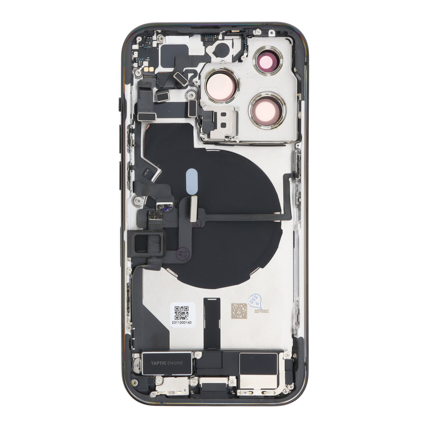 Battery Door Assembly for iPhone 14 Pro A2890 European Version Black OEM