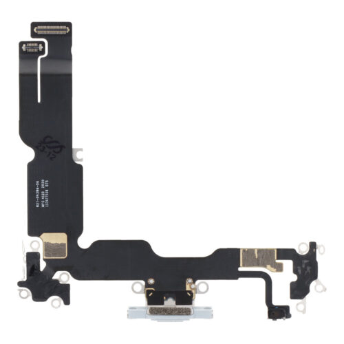 Charging Port Flex Cable for iPhone 15 Plus Blue Pulled