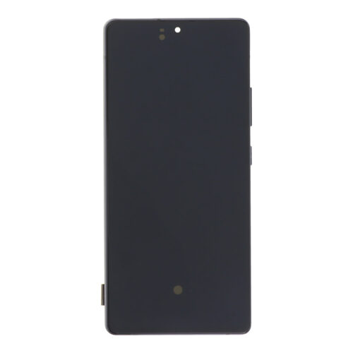 Screen Replacement With Frame for Samsung Galaxy A71 5G OLED Black HQ