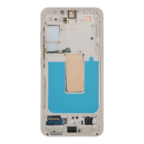 Screen Replacement With Frame for Samsung Galaxy S23 S911U USA Version Silver Refurb
