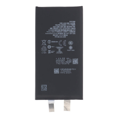 JUXIN 3530mAh Battery Cell + Battery Adhesive for iPhone 13 6.1" HQ