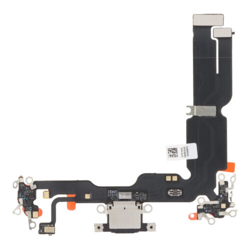 Charging Port Flex Cable for iPhone 15 Plus Black OEM