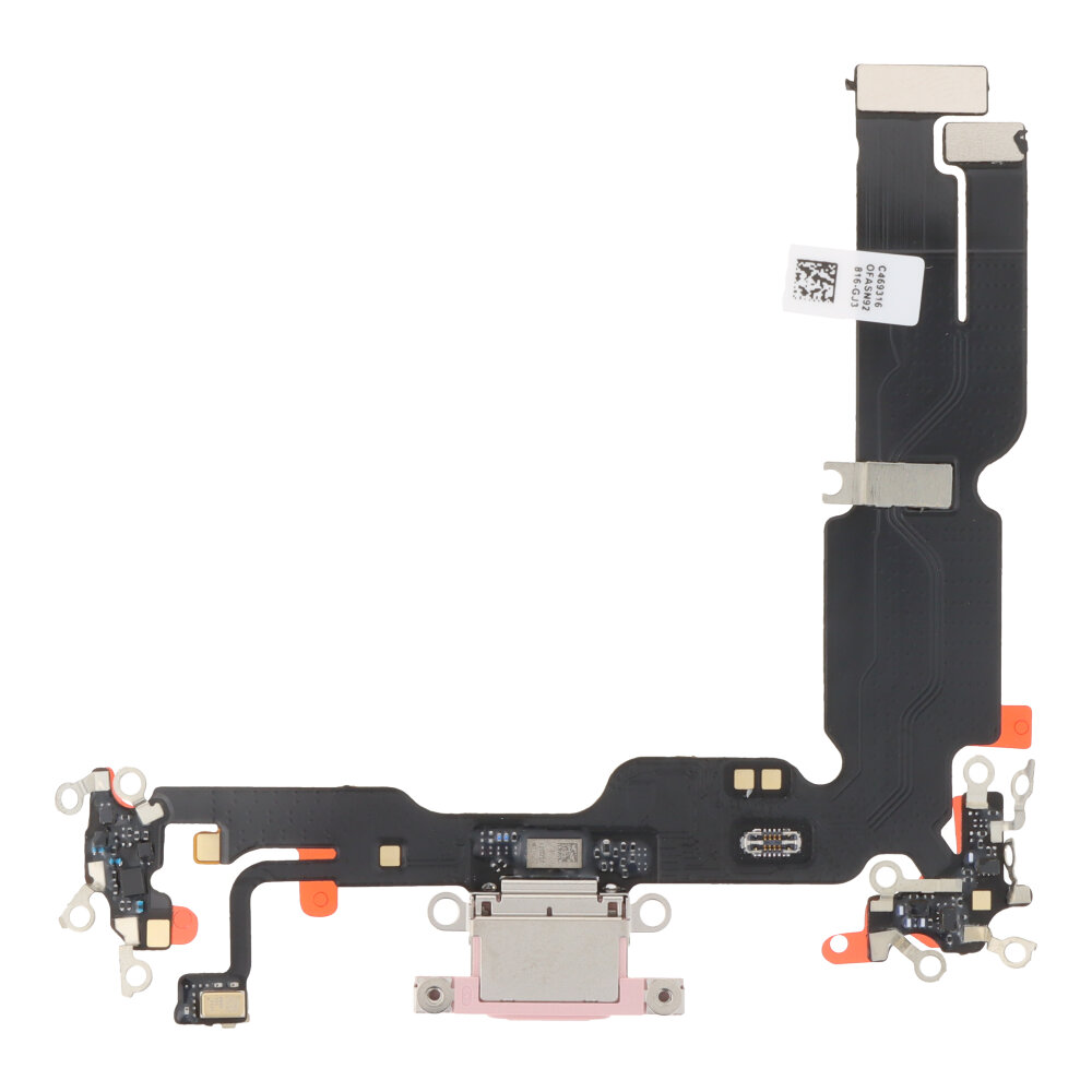 Charging Port Flex Cable for iPhone 15 Plus Pink OEM