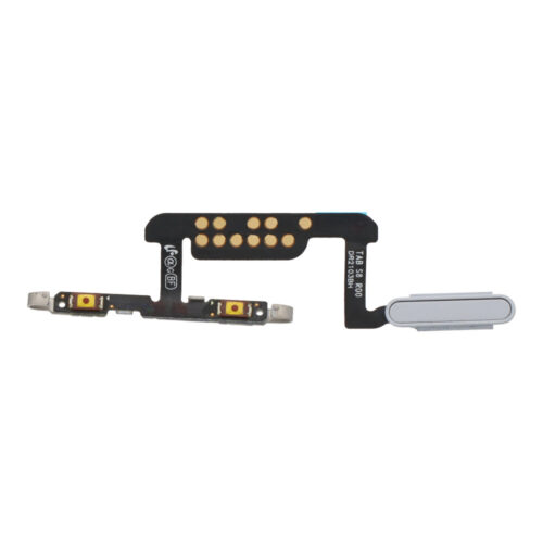 Power Button&Fingerprint Sensor Flex Cable for Samsung Galaxy Tab S8 X700/X706 Silver Premium