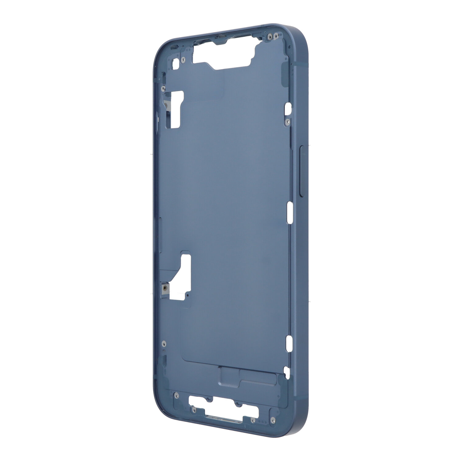 Middle Frame with Side Buttons + SIM Card Tray for iPhone 14 A2882/A2881/A2884/A2883 European Version Blue HQ