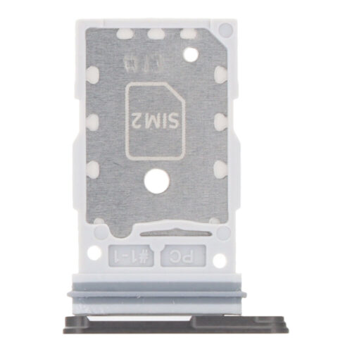 SIM Card Tray for Samsung Galaxy S24/S24+ Dual Card Version Black Premium